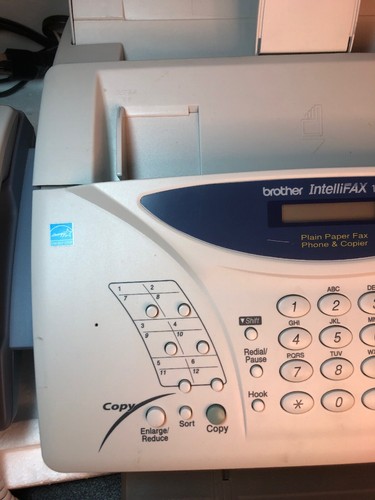 Brother IntelliFax 1270e Fax Machine and Copier Works!