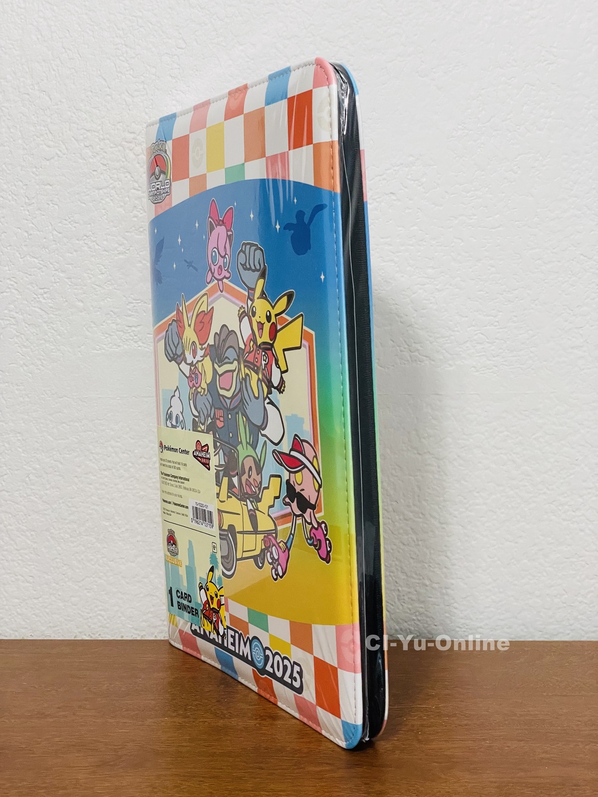 Pokemon World Championships 2025 Anaheim Card Binder Pikachu