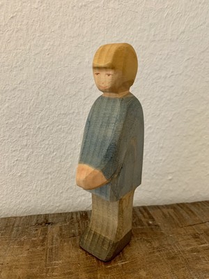 Ostheimer Mann / Vater mit Brandstempel - SEHR GUT