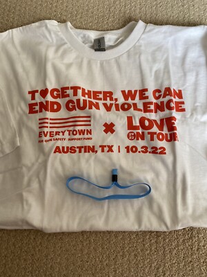 NWOT harry styles concert t shirts XL - Austin TX Love on Tour Sold out show!