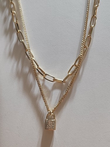 ネックレス・ペンダント STONEHENgE U Lock 14K Necklace Designer fashion, Seoul-fully created | W Concept