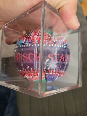 Unforgetaball Busch Stadium St. Louis souvenir baseball ball
