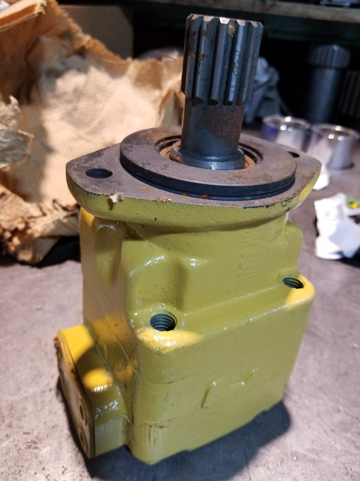 CATERPILLAR 5J-9630 PUMP ASSEMBLY 5J9630 D8H - Picture 5 of 8