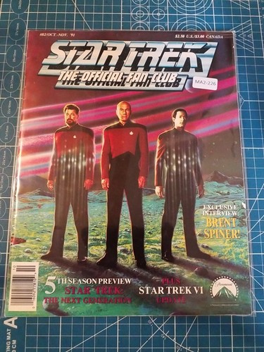 Star Trek The Official Fan Club #82 MA2-226 | eBay