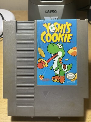 Yoshi s Cookie (Nintendo, Nes) Cleaned And Polished