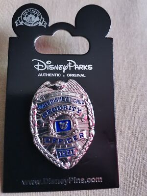 個人装備 Walt Disney World Security Badge Walt Disney World Security Officer Badge Metal Pin | eBay