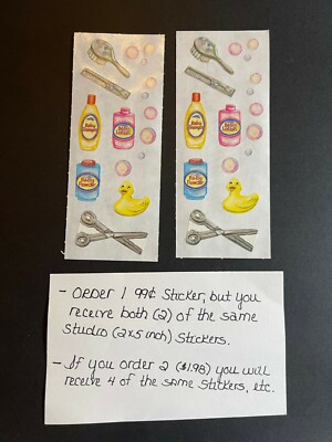 Creative Memories individual stickers- U pick!  Book 2 0f 4  (BDay/Vaca/baby)