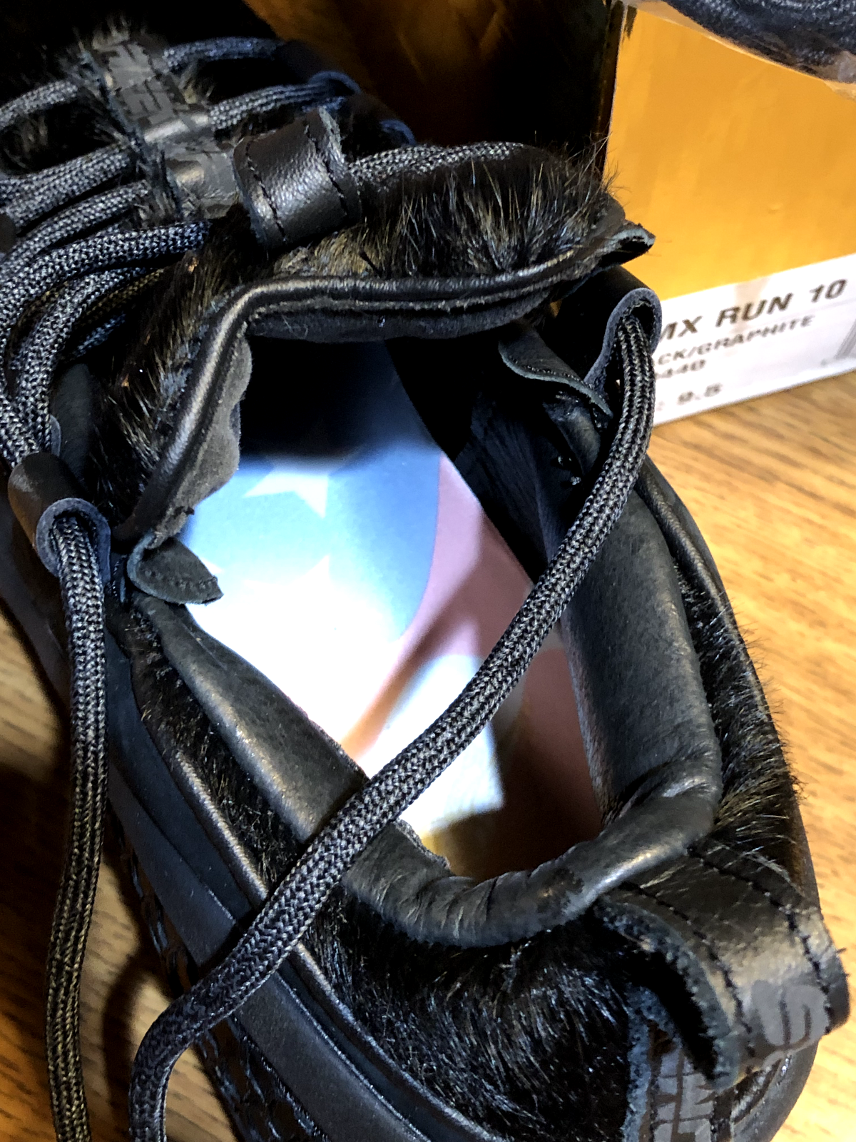 Pre-owned Reebok Size Us 9.5  Cam Ron Dmx Run Harlem Nights Brand In Box Classic 9 1/2 In Black