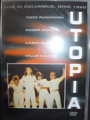 DVD UTOPIA / LIVE IN COLUMBUS / OHIO 1980 / NEUF SOUS BLISTER /