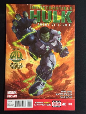 Indestructible HULK #11 Agent of T.I.M.E. Marvel Comics 2013 Age of Ultron