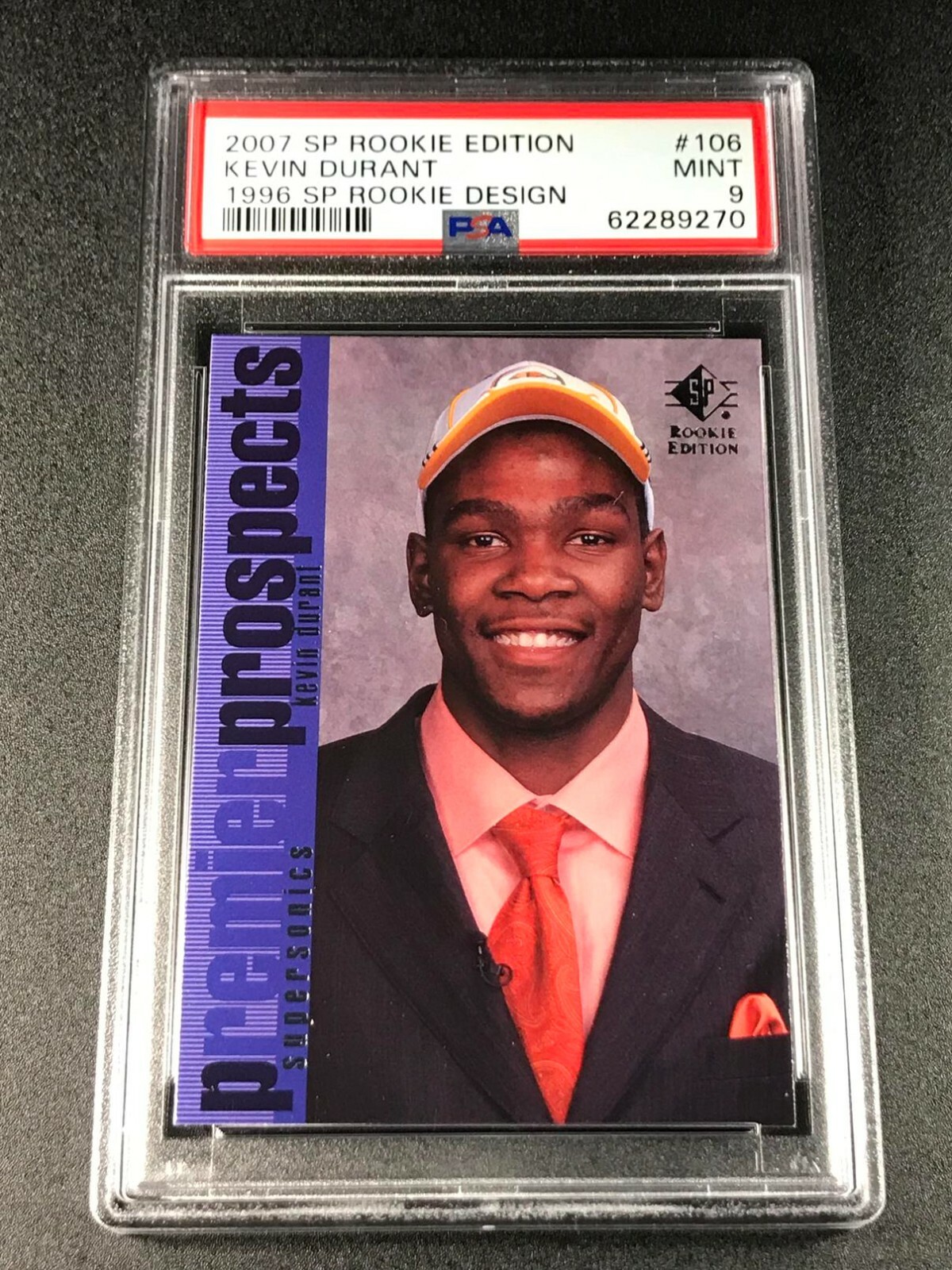 NBAカード ケビンデュラント 2007 トップスクローム ルーキー PSA9 NBAカード ケビンデュラント 2007 トップスクローム ルーキー