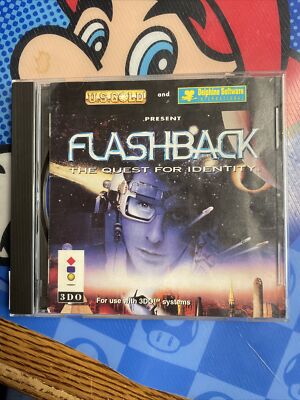 flashback 3do - disc and manual only