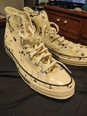Barely Worn  Converse Chuck Taylor All-Star 70's Hightop Paint Splatter...