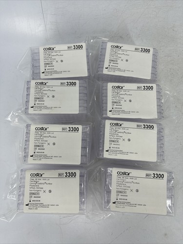 Qty 40 Costar 3300 Plate 96 Well w/ Lid Flat Bottom Corning CellBIND EXP 3/2023