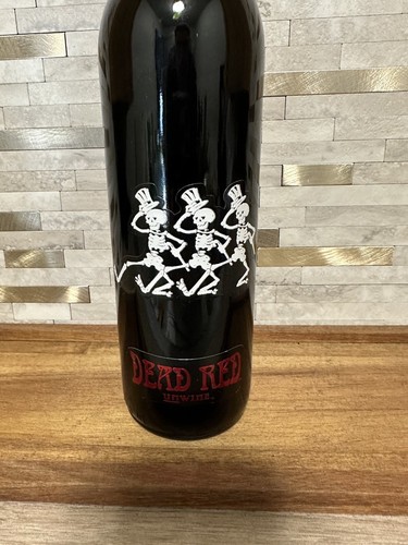 Unopened Vintage 1996 Grateful Dead UnWine 1st Edition Set of 4 Dead Red w/Tags