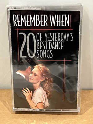 Remember When- 20 of Yesterdays Best Dance Songs Cassette Tape 1996 Sony NEW