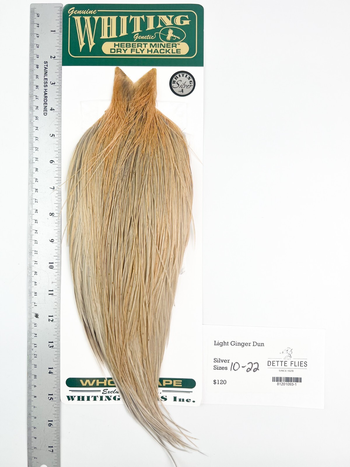 海*ん様 WHITING ルースターケープ　ブラック　Silver Grade Whiting Silver Grade Rooster Cape | Yellow Dog Flyfishing