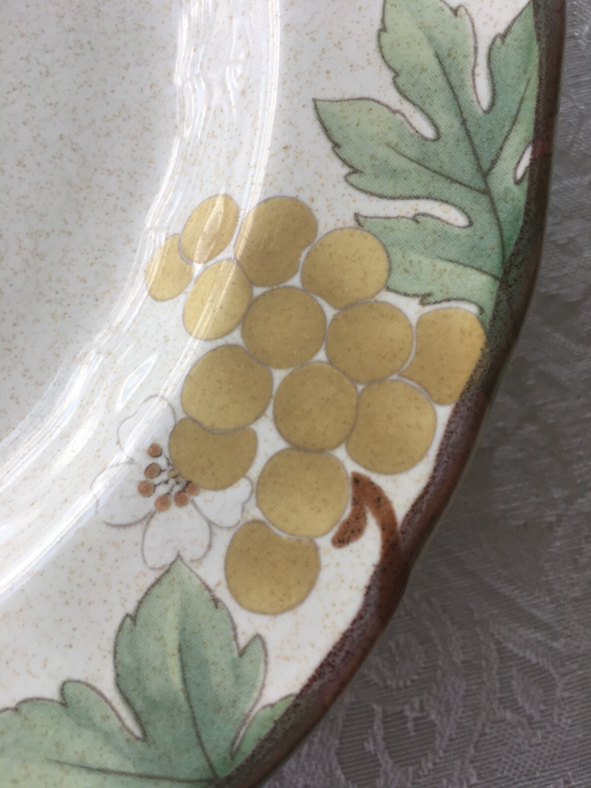 Mikasa Country Classics Fruit Panorama China 4 Salad Plates- EXCELLENT Condition