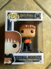 Funko POP HARRY POTTER - GEORGE WEASLEY #34 w/ pop protector | eBay