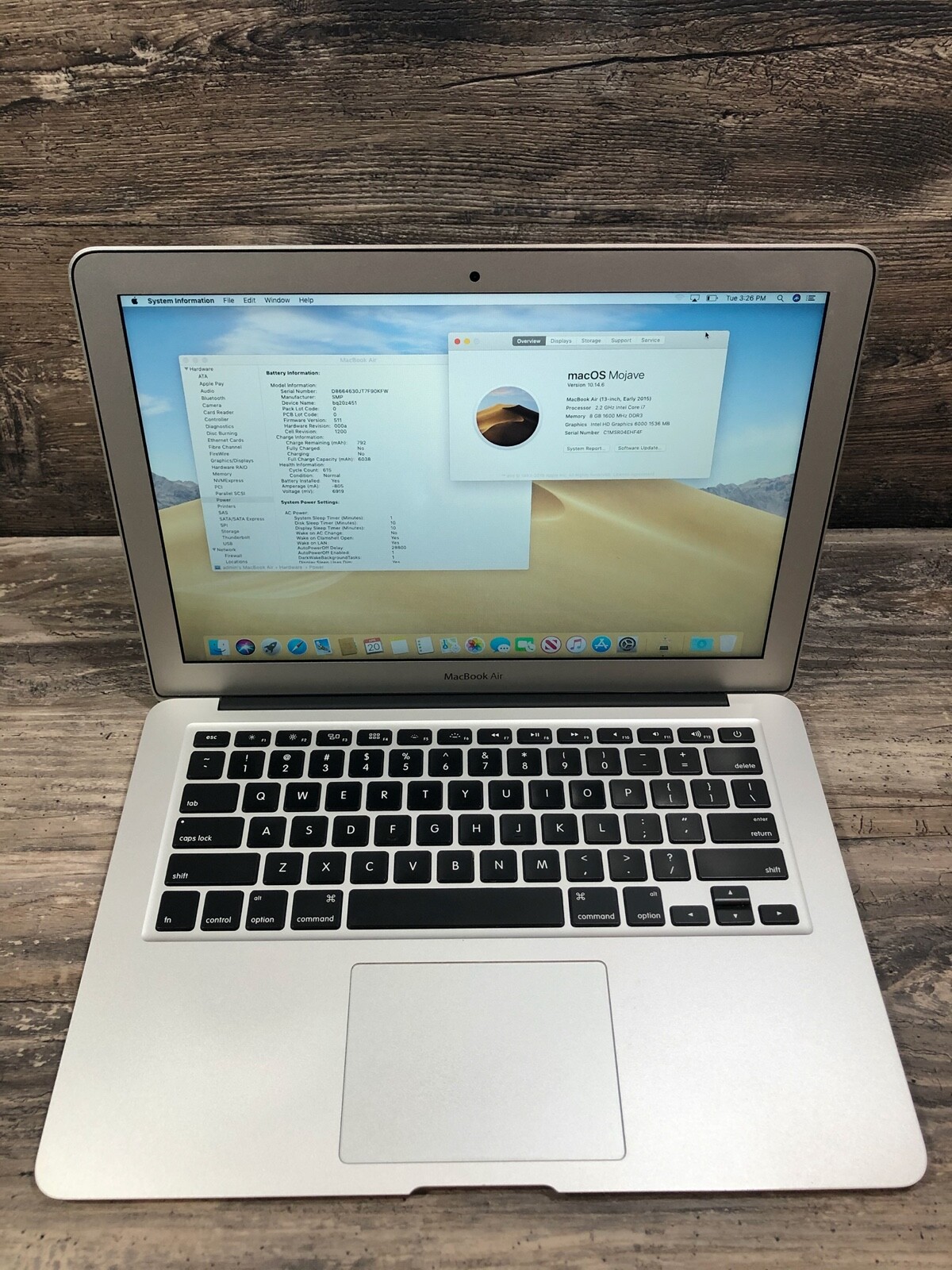 Apple MacBook Air Laptop 2015 13