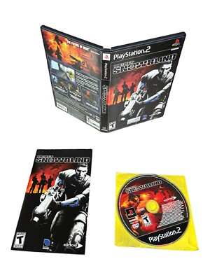 Sony PlayStation 2 PS2 CIB COMPLETE TESTED Project: Snowblind