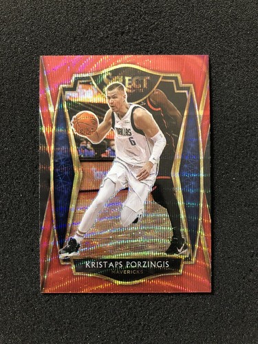 その他 NBA Kristaps Porzingis Select RC Prizm 2020-21 Panini Select KRISTAPS PORZINGIS #105 Red Wave PRIZM
