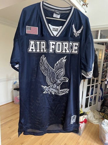 USAF Rapid Dominance Air Force Men's Mesh Jersey Sz M Blue