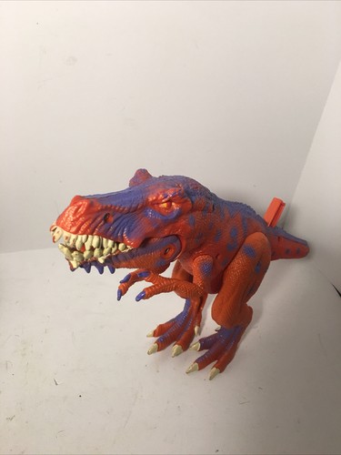 T-Rex Dinosaur with SOUND Toy Mattel Orange and Purple