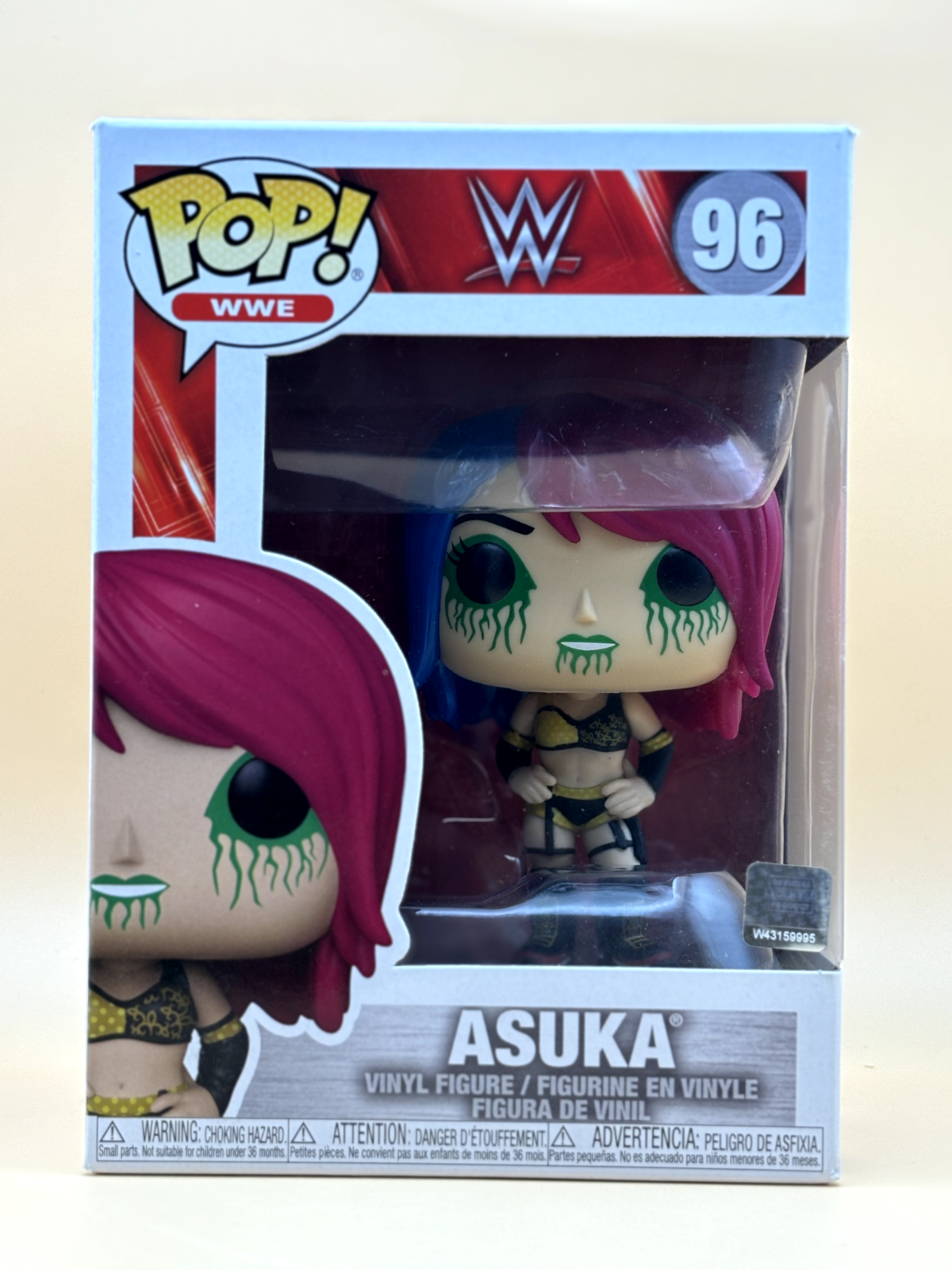 FUNKO POP! Asuka 96 WWE Wrestling 96 W/PROTECTOR! - P66 | eBay