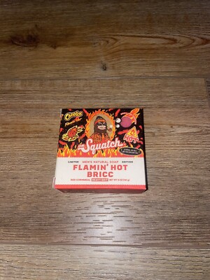 Dr Squatch x Cheetos Flamin Hot Bricc Soap Bar