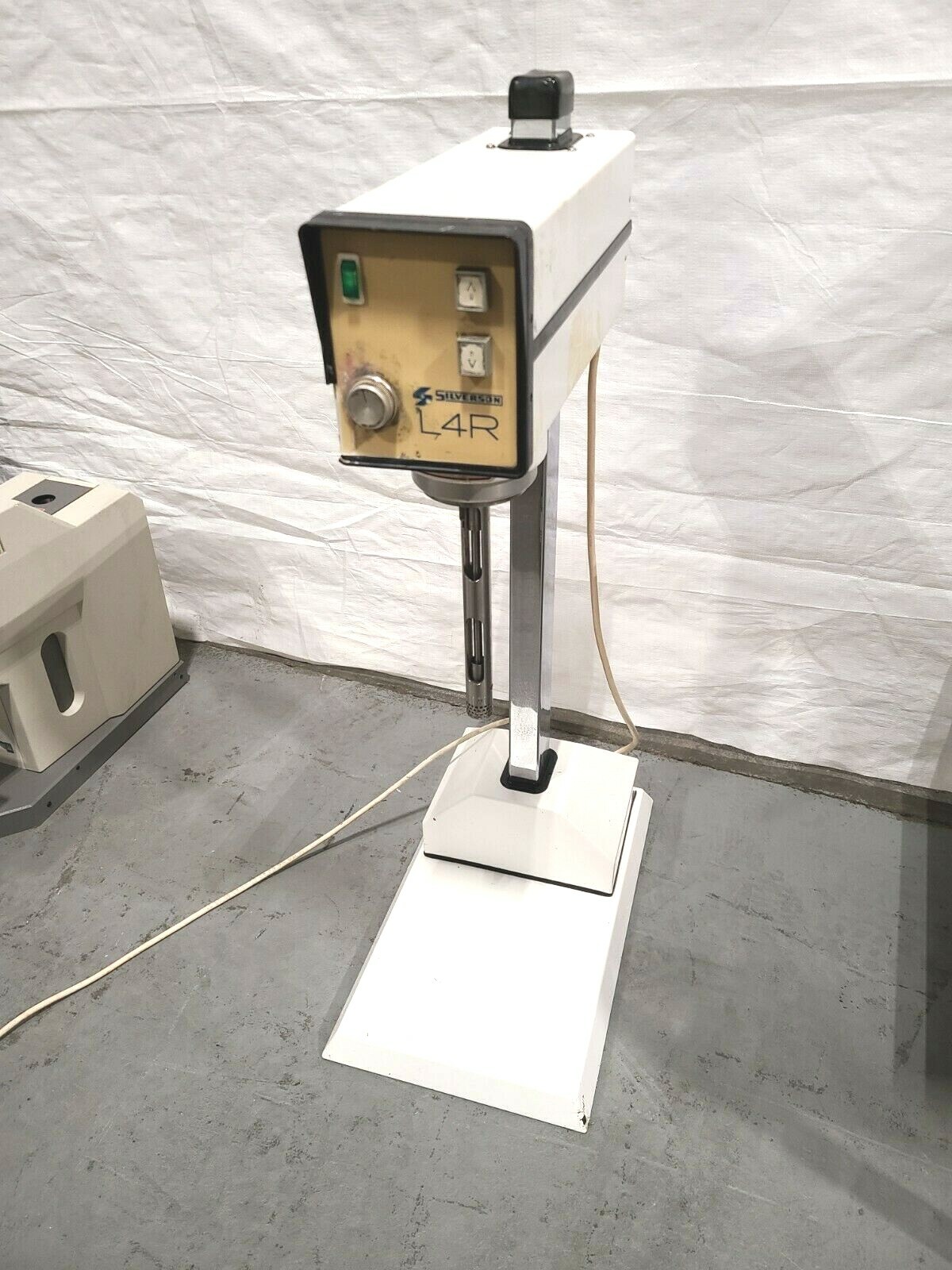 Silverson L4R High Shear RotorStator Mixer with Power Up & Down Headの