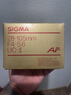 Sigma UC II  AF 28-105mm f/3.8-5.6 Lens For Minolta / SONY
