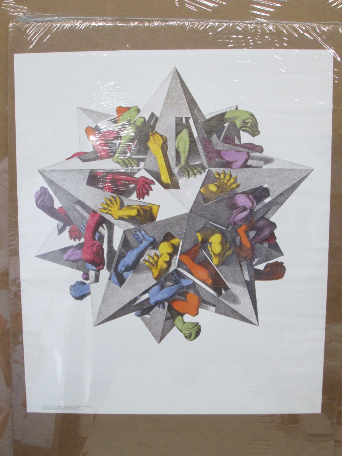 Vintage M.C. Escher Zwaartekracht Gravity poster 16798 | eBay