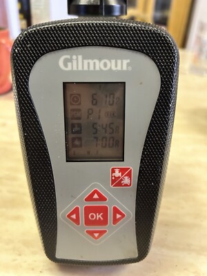 Gilmour 9600 Dual Hose Sprinkler Digital  Electrical Water Timer Garden Watering