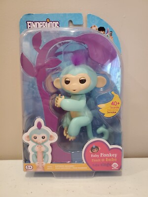 New in Package WowWee FINGERLINGS Baby Monkey '' ZOE '' Interactive Toy Age 5+