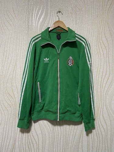 MEXICO 80s FOOTBALL SOCCER TRACK JACKET RETRO ADIDAS P04029 MEXICO 80s FOOTBALL SOCCER TRACK JACKET RETRO ADIDAS P04029