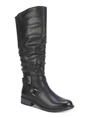 Женские ботинки для верховой езды на блочном каблуке WHITE MOUNTAIN Womens Brown Gore Liona с миндальным носком 6,5 М