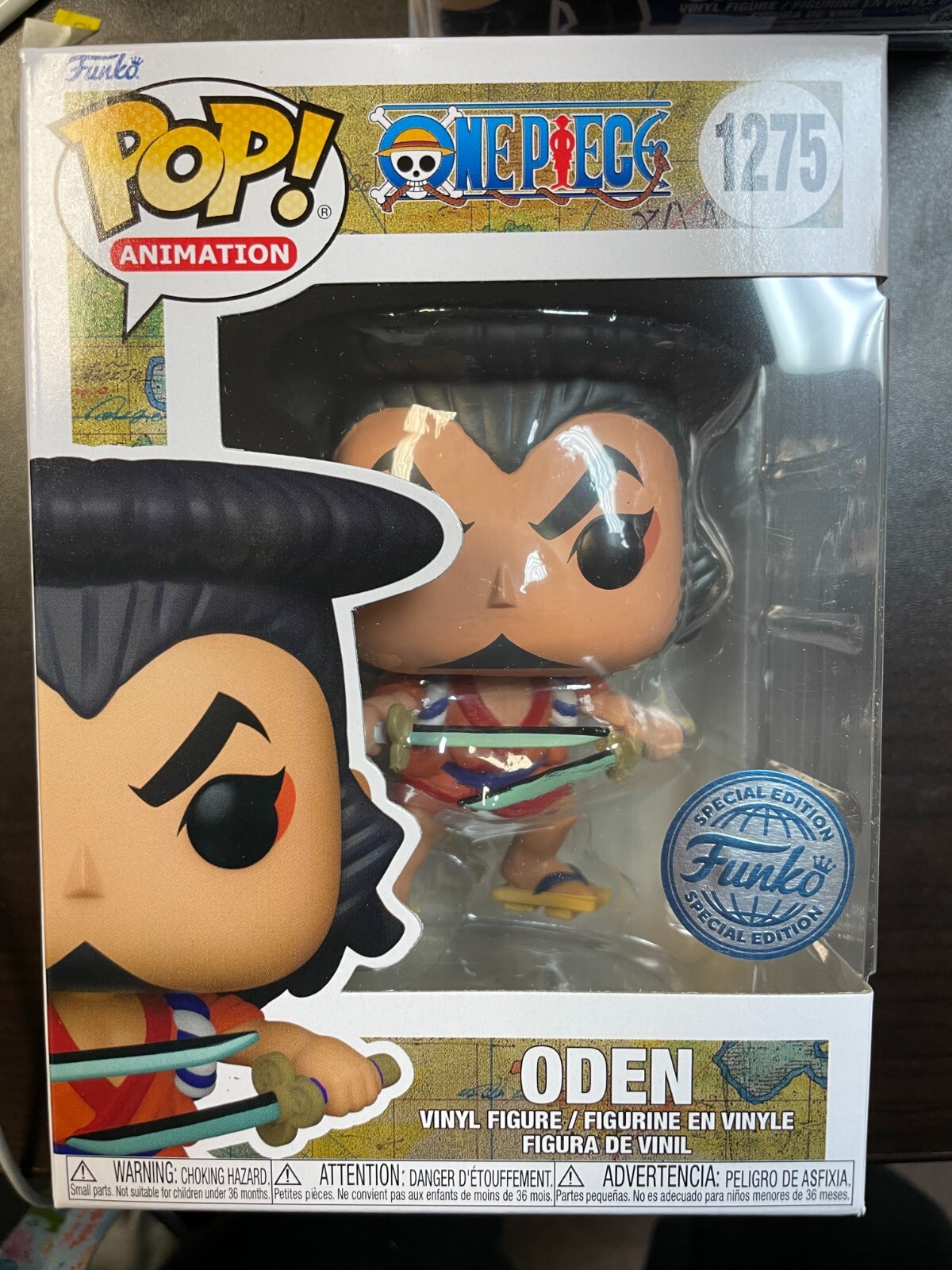 日本未入荷MARGARIN FINGERSのpumpkin one piece IN HAND* FUNKO POP One Piece Oden 1275 EXCLUSIVE | eBay