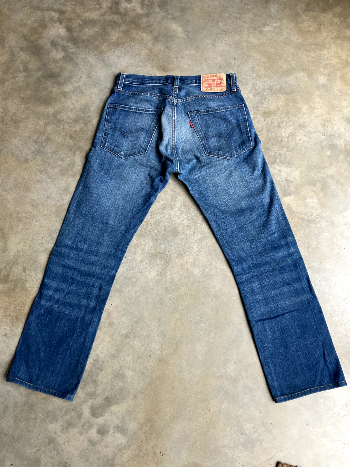【LEVI'S 505-0217】W36 L34 Levi's 505-0217 Vintage W36 L34 Acid Wash - Etsy UK