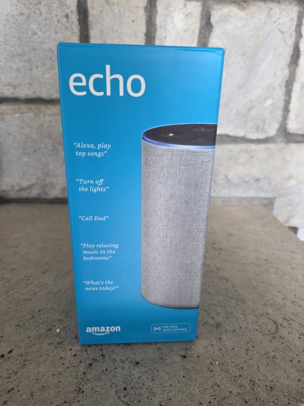 Amazon Echo (2nd Generation) Smart Assistant -new In Box