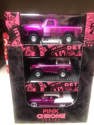m2 machines walmart exclusive Pink Set Complete 6 Car Set With Sleeve