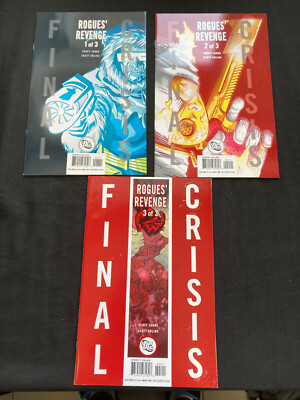 ROGUES REVENGE 3PC #1-3(9.0) THE FLASH,FINAL CRISIS,ROGUES GALLERY (2008)