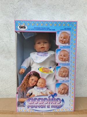 CICCIO MIO PIANGI E RIDI Bambola Bambolotto Gig Famosa Nuovo Raro