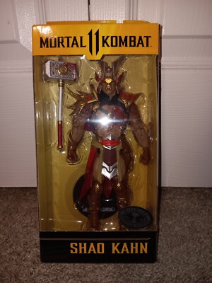 Mcfarlane Mortal Kombat SHAO KAHN (Bloody) Platinum Edition Figure New U.S. ONLY
