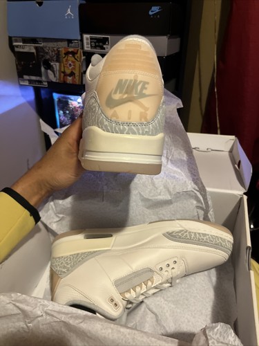 Nike Air Jordan 3 Retro Craft Ivory FJ9479-100 Men's Shoes