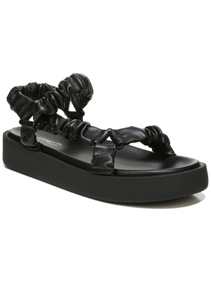 

CIRCUS BY SAM EDELMAN Женские черные сандалии Harlene Almond на платформе 1-1/2 дюйма, 9 м, Черный, H6034S1