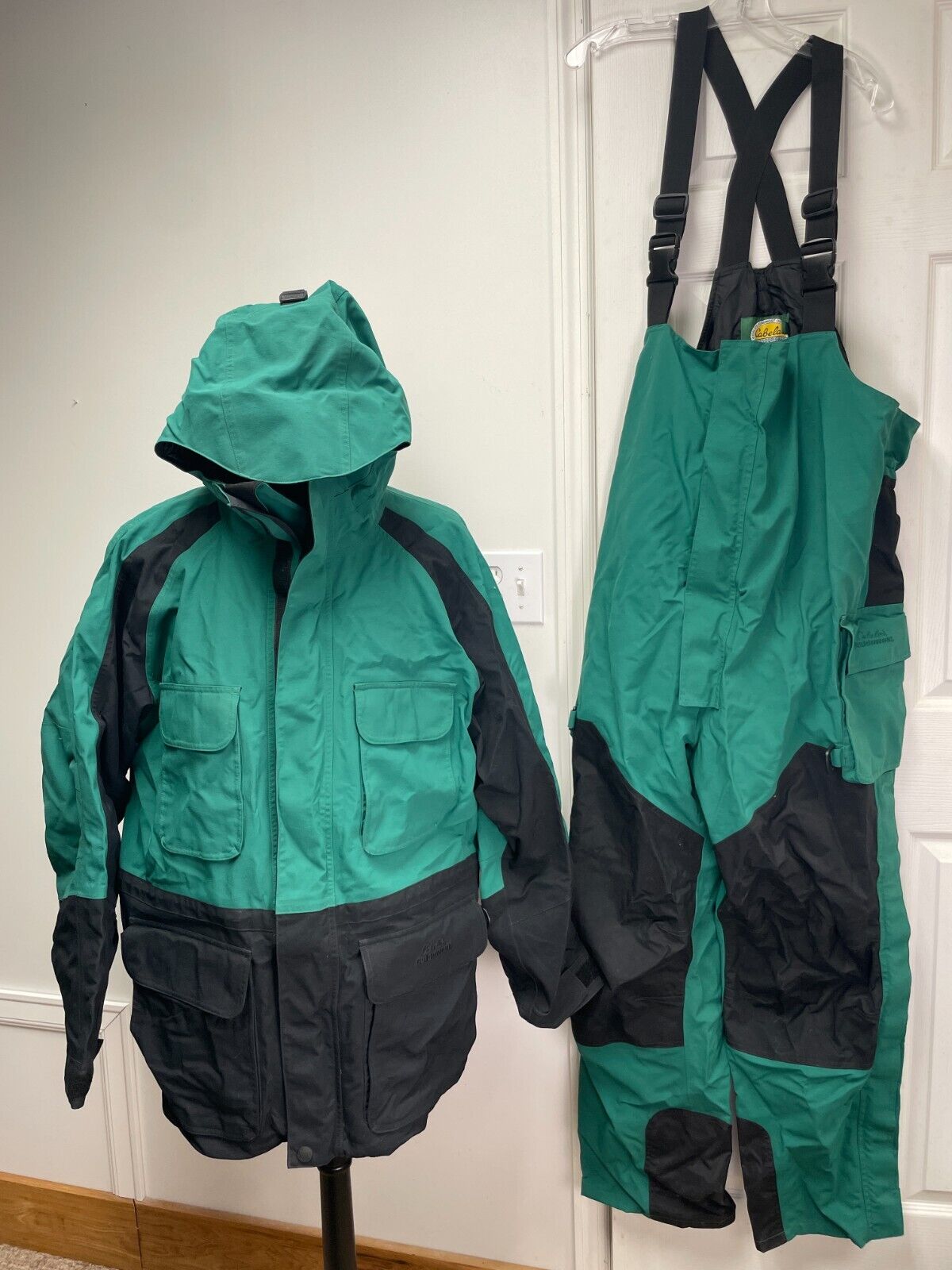 Cabelas Mens XL Goretex Guidewear Outdoor Rain Gear Jacket Cabelas Mens XL Goretex Guidewear Outdoor Rain Gear Jacket