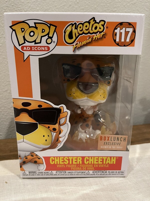 Chester Cheetah Funko Pop! Vinyl Checklist - Find All The Funko Figurines with this Database of
