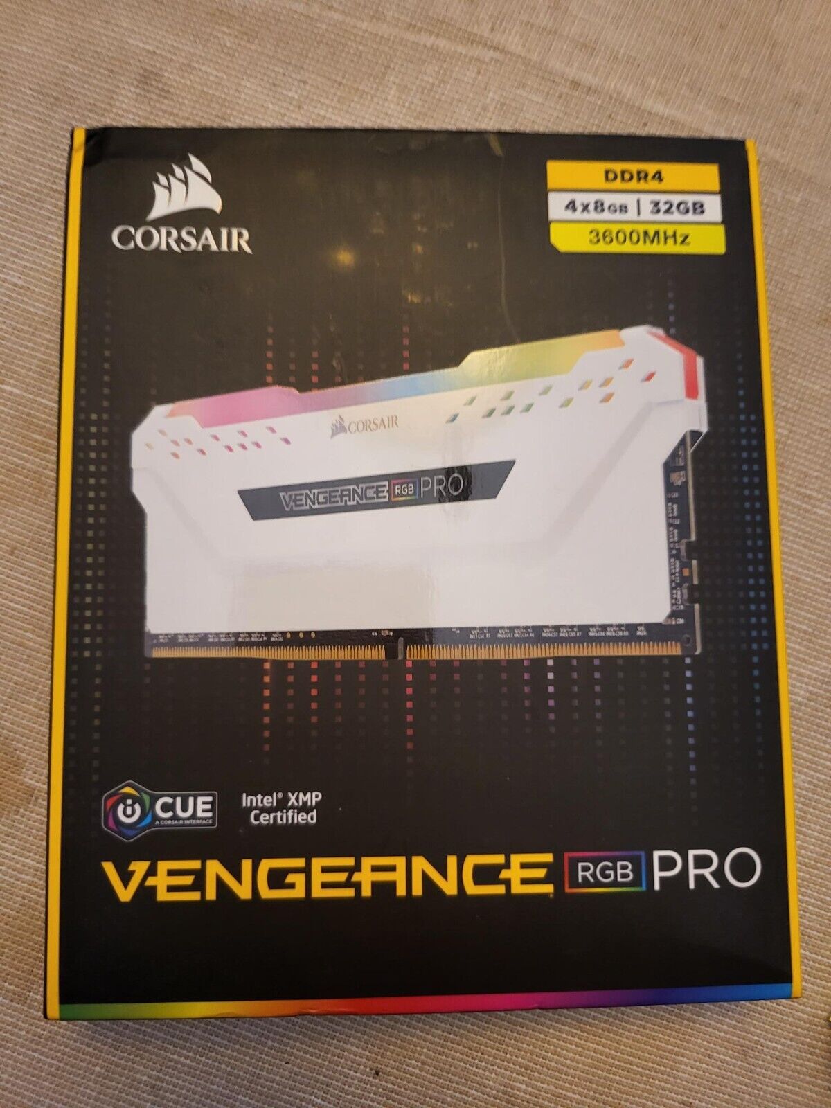 Corsair Vengeance RGB Pro 32GB (4x8GB) DDR4 3600MHz C18 LED Corsair Vengeance RGB Pro 32GB (4x8GB) DDR4 3600MHz C18 LED