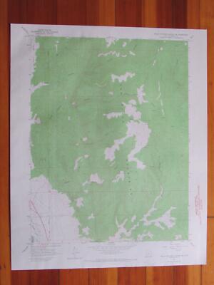 Hells Kitchen Canyon SE Utah 1967 Original Vintage USGS Topo Map